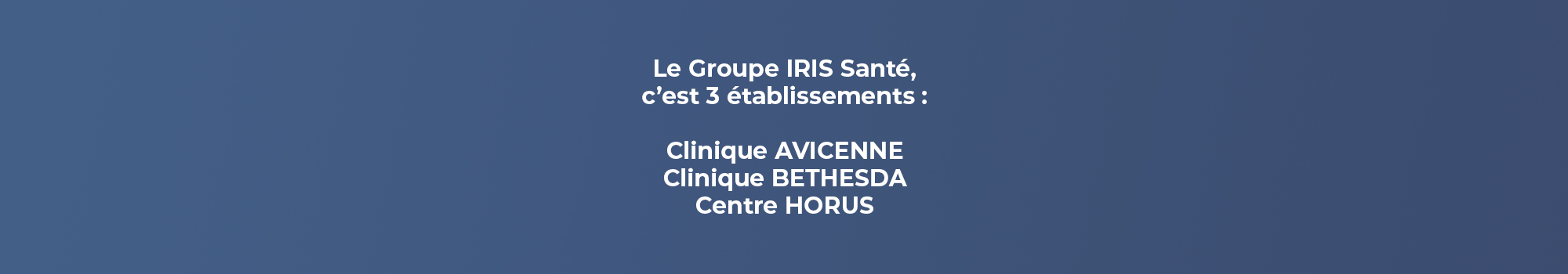 Groupe IRIS Santé
